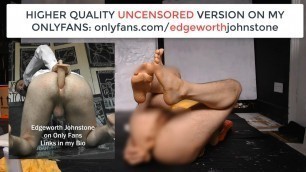 EDGEWORTH JOHNSTONE censored anal dildo foot fetish CAM 1