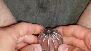 changing my chastity cage