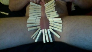 Playing with Clothes Pins