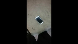 Sitting my Ass on my Friend Phone