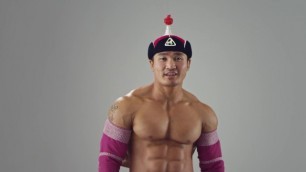 Mongolian Bodybuilder Commercial