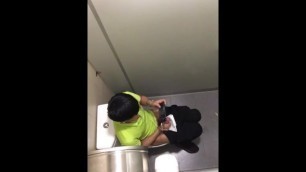 MproPeek-007 Jerking in Public Toilet