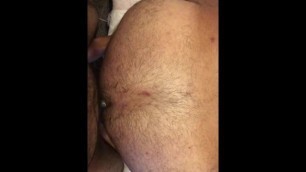 Turkish Hairy Muscle Fucked after Fisting his Pussy Open Hole