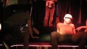 Straight Gay for Pay Pornstars Letting Gay Club Fans do Shots off their Abs