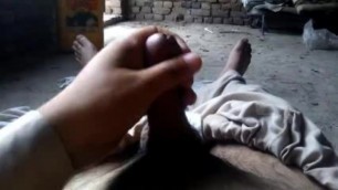 Pakistani Asian Poor Unmarried Gay Masturbation at Home alone