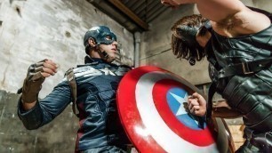 Men - Captain America : A Gay XXX Parody Part 3 Short Battle Alex Mecum And Paddy O'Brian
