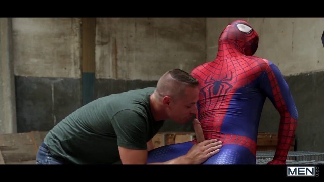 Men.com Aston Springs Will Braun Spiderman A Gay XXX Parody Part 2