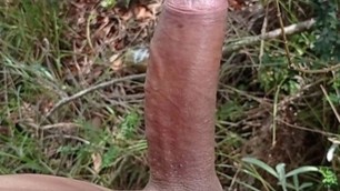 I WENT FOR A WALK IN THE FOREST, I GOT HOT AND WANTED TO MASTURBATE GOOD WITH MY BIG COCK CAMILO CAMPOS