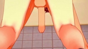2 NekoBoys Fuck in Toilet - Yaoi Anime