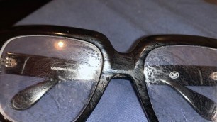 1970s bulky eyeglasses fun.