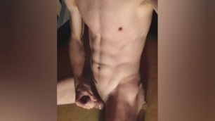 Fit Twink Massive Cumshot and Moaning Compilationgay