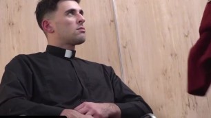 Submissive Teen Dakota Lovell Gets Disciplined by Kinky Bishop With Fat Oiled Up Dildo - Yesfathergay