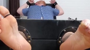 Chubby Dude Endures Tickling Tormentgay