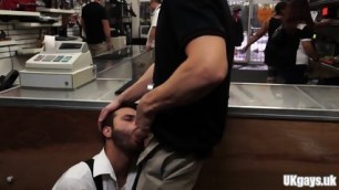 Shaved Gay Public Sex With Cumshot
